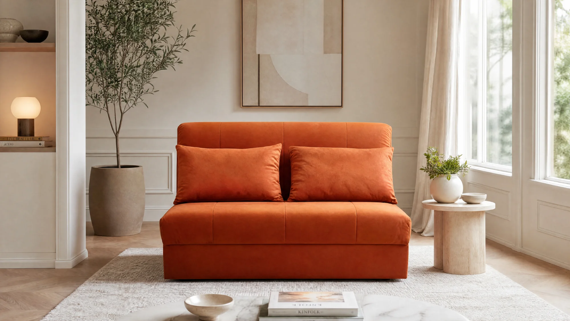 Mia Roll Out Action Sofa Bed (Pre Order 10 weeks) - Image 3