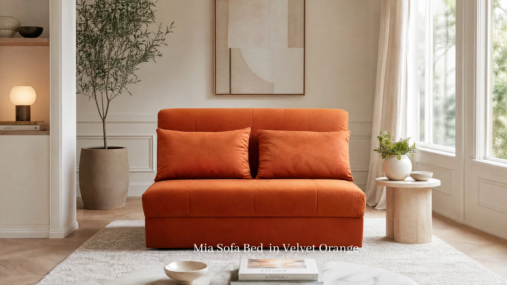 Mia Roll Out Action Sofa Bed (Pre Order 10 weeks) - Image 4