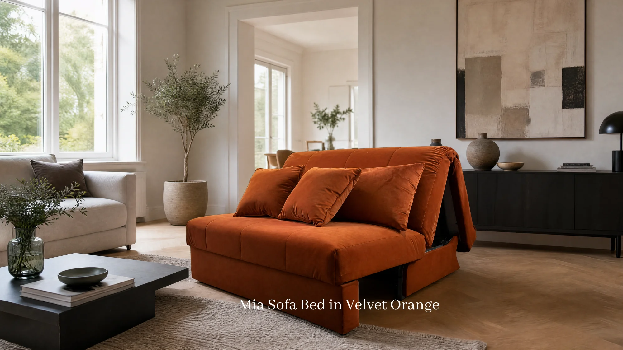 Mia Roll Out Action Sofa Bed (Pre Order 10 weeks) - Image 5