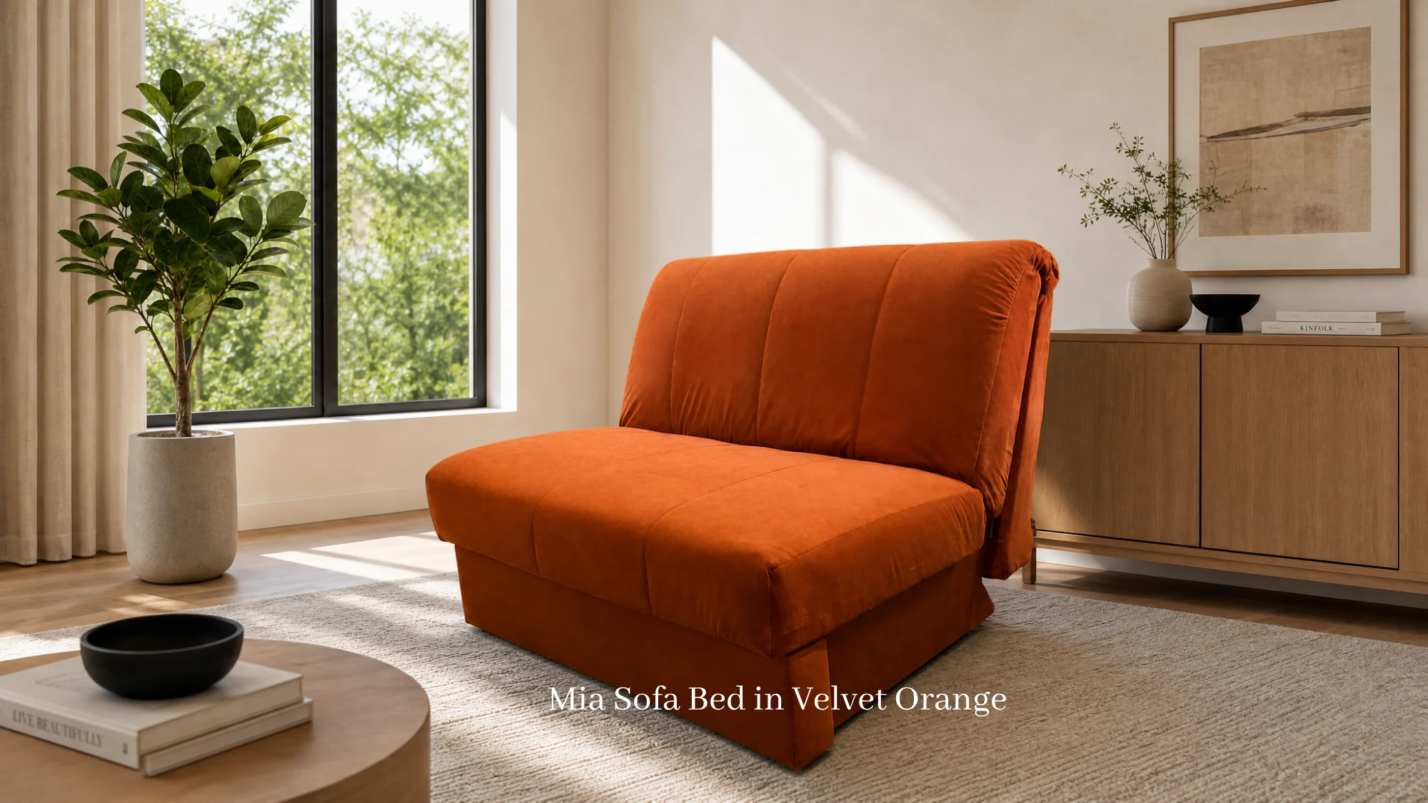 Mia Roll Out Action Sofa Bed (Pre Order 10 weeks) - Image 6